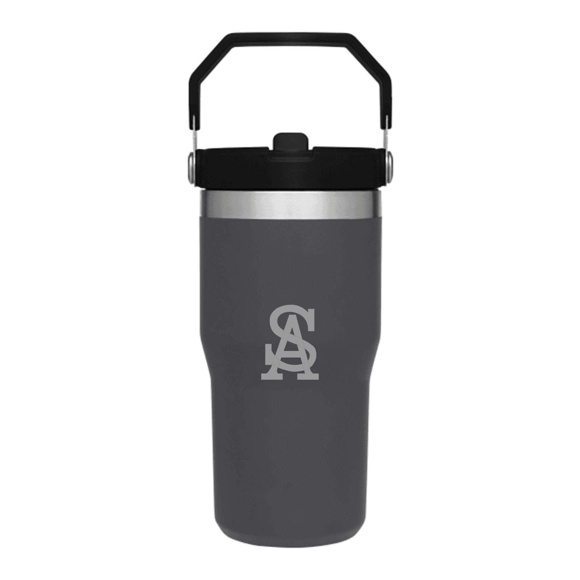 Saint Agnes 20 oz Stanley™Water Bottle - Charcoal*not guaranteed by Christmas